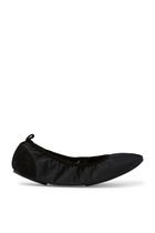 Satin Ballet Flats