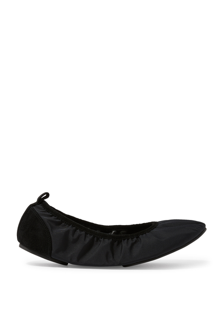 Satin Ballet Flats