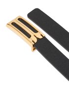 Frame Leather Belt