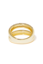 Double Pave Ring