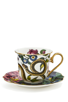 Creatures of Curiosity Snake Teacup and Saucer Set