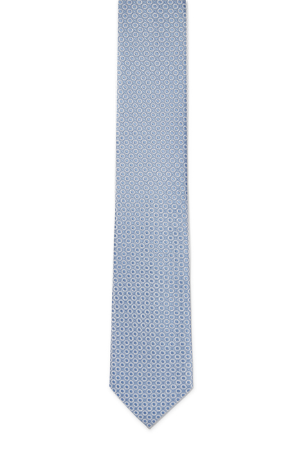 Dotted Woven Silk Tie