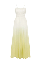 Acapella Ruched Midi Dress