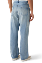 Selvedge Faded Light Denim Pants