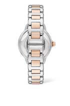 Three-Hand Two-Tone Stainless Steel Watch