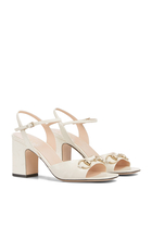 Horsebit 75 Mid-Heel Sandals