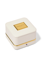 Serpent Bohème M Motif Sleepers, paved with diamonds, in yellow gold