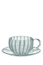Sahara Teacups with Saucer, Set of 2