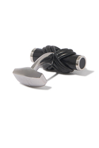 Carbon Infinity Talisman Cufflinks,  Palladium Plated Base Metal & Carbon Fibre