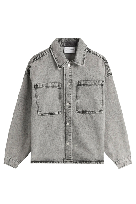 Denim Box Overshirt