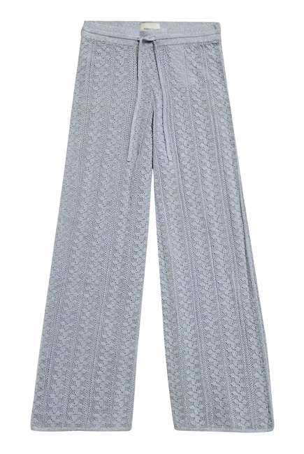 Kelp Crochet Trousers