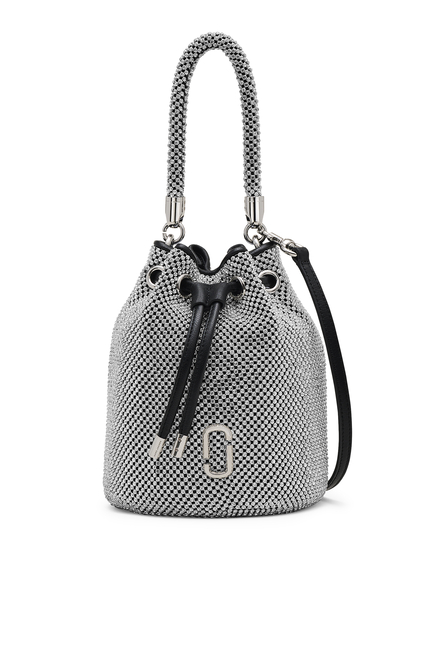 The Rhinestone Mini Bucket Bag