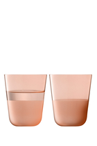Arc Contrast Tumbler, Set of 2