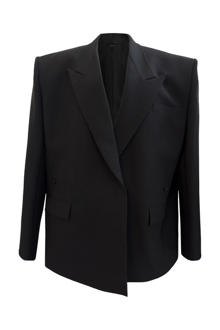 Black Over-Sized Boyfriend Blazer
