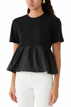 Ruffle Hem T-Shirt