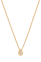 Serpent Bohème S Motif Pendant, Paved with Diamonds
