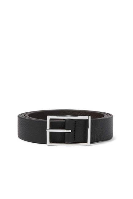 Reversible Leather Belt