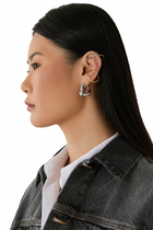 Lou Ear Cuffs, Gold-Plated Stainless Steel