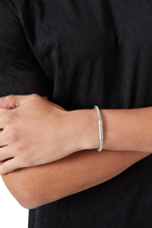 Stainless Steel Bracelet & Cufflinks Set