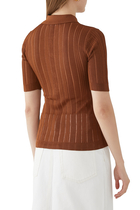 Laddered Rib Polo