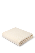Cable Cashmere Throw