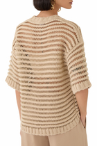 Boxy Crew Neck Sweater