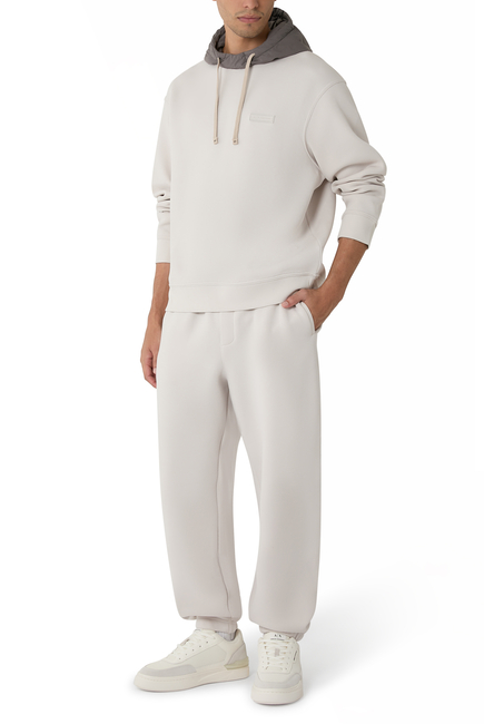 Contrasting Hoodie