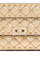 Rockstud Spike Small Laminated Nappa Bag 