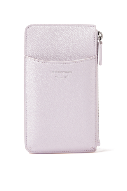 MyEA Deer-Print Phone Case with Zip and Pockets