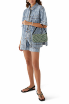 Nostalgia Jacquard Denim T-Shirt