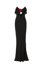 Esperanza Crepe De Chine Maxi Dress