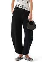 Embellished Mesh Buckle Ballet Flats
