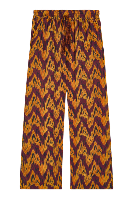 Azra Wide-Leg Coverup Pants