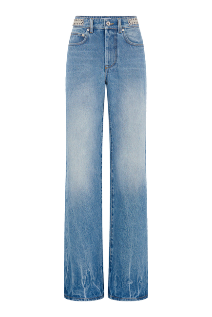 High-Waisted Jeans