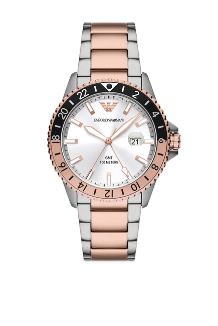 Chronograph 42mm Two-Tone Stainless Steel Watch