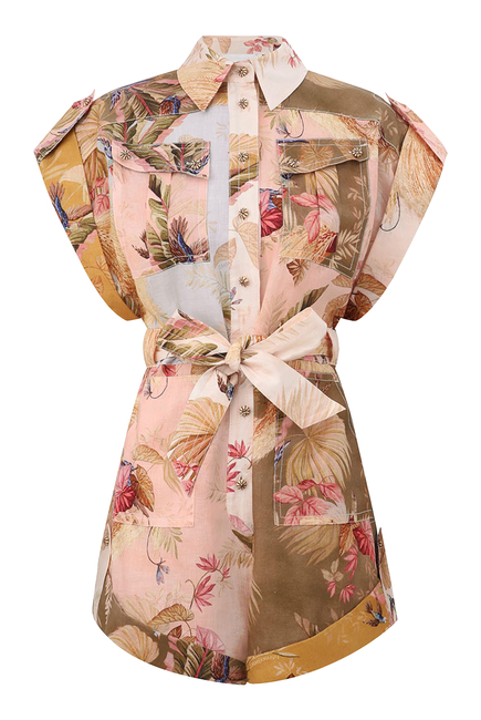 Ascension Cuffed Playsuit