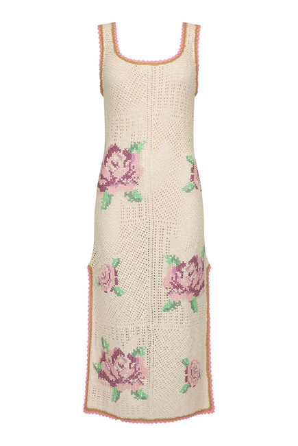 Coastal Granny Midi Dress