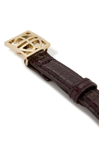 Monogram Belt