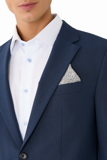 Floral Silk Pocket Square