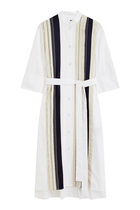 Mederic Poplin Colour Block Dress