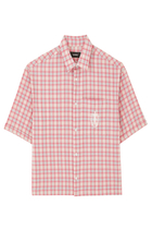 Plaid Summerlandum Cropped Shirt