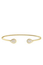 Serpent Boheme Bracelet, 18k Yellow Gold and Diamonds