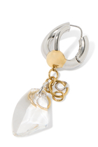 Dione Two-Tone Crystal Chandelier Drop Earrings