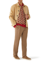 Venetian Floor Polo Cardigan