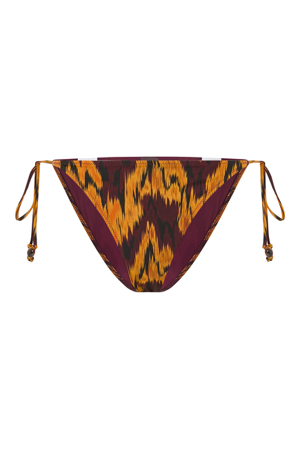 Zoe Beaded String Bikini Bottoms