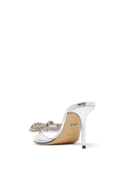 Double Bow Embellished 85 Sandals