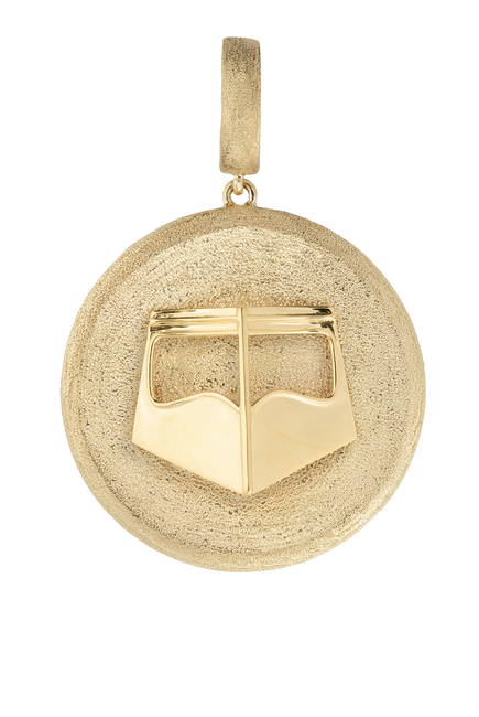 Battoullah Sands Charm, 18K Yellow Gold