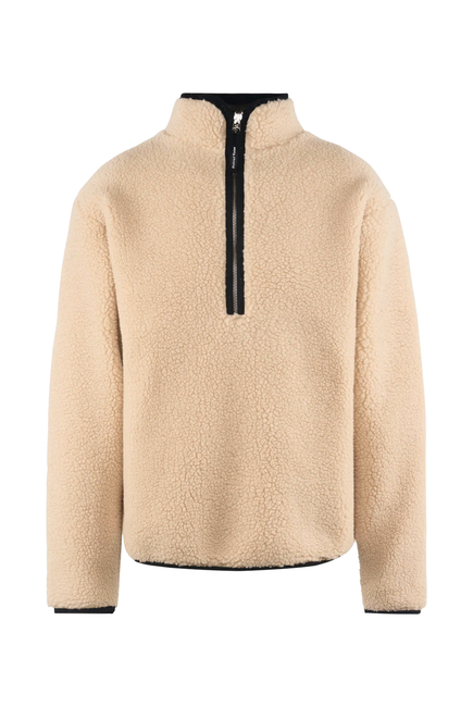  Half-Zip Wool Pile Fleece