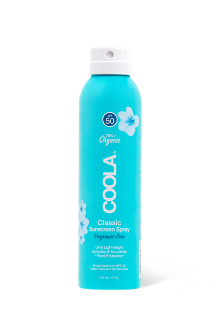 Coola Sport Spray Unscented SPF 50