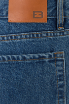 Cropped Low Rise Baggy Jeans
